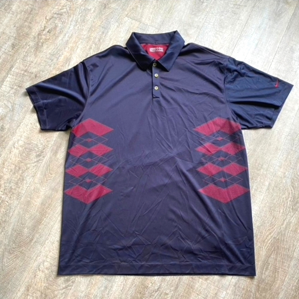 Nike Polo **Rare** Men's XXL